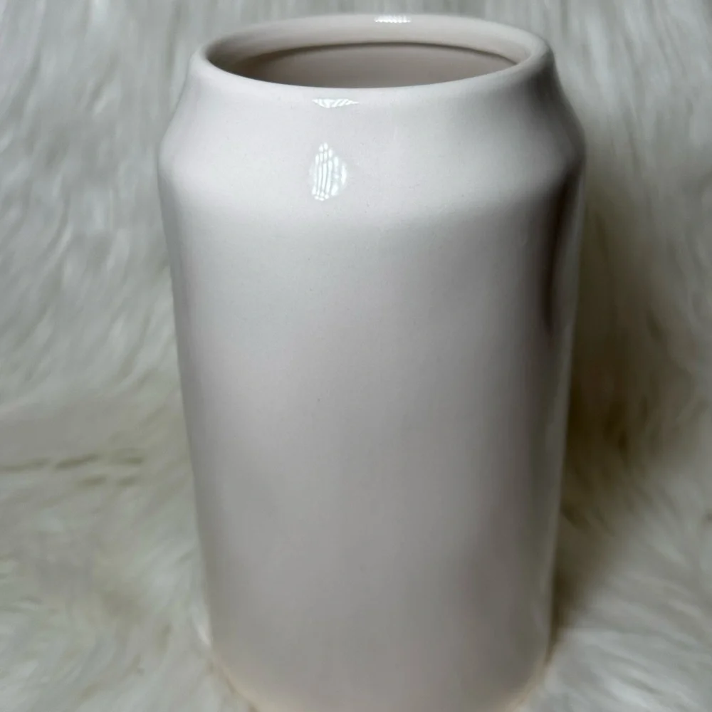Rae Dunn Tall Skinny Canister with Red Heart (no lid)